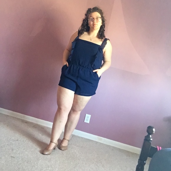 Blue Romper - Picture 1 of 5